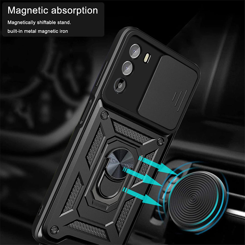 Techsuit - CamShield Series - Motorola Moto G62 5G - Black