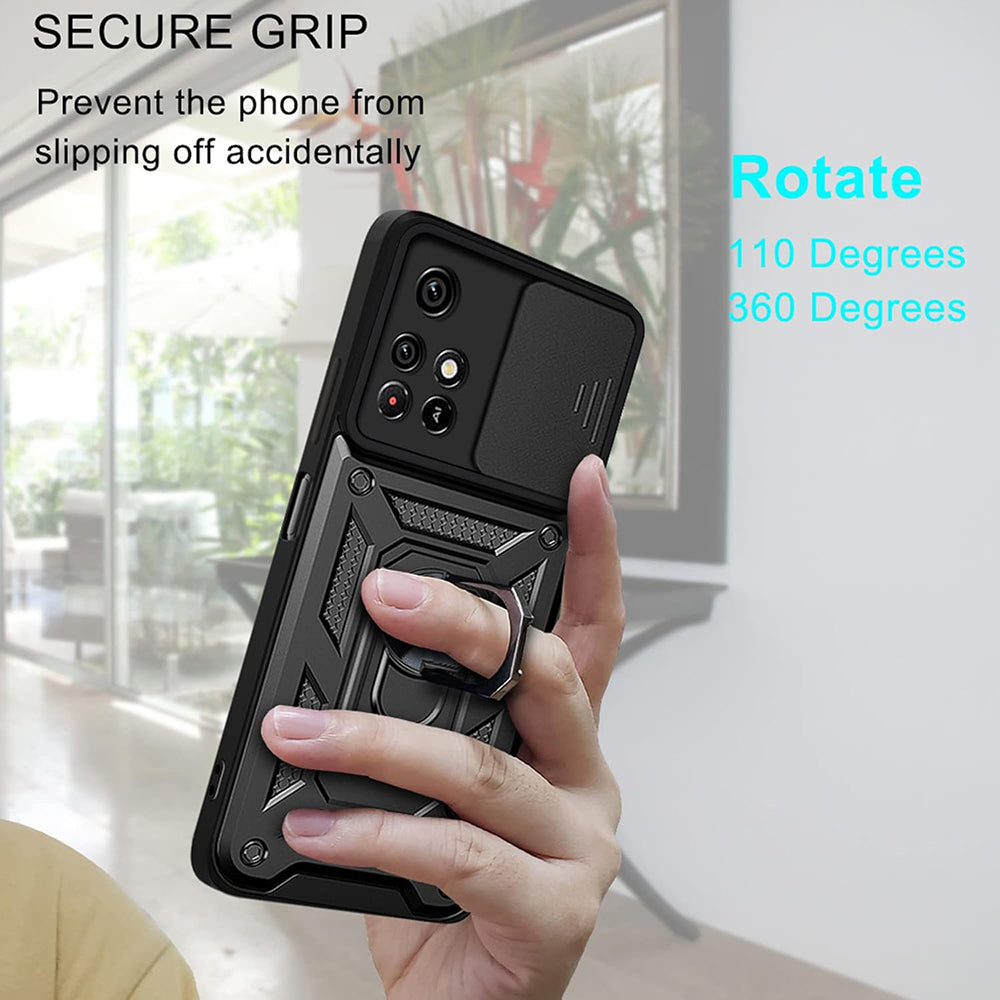 Techsuit - CamShield Series - Xiaomi Redmi 10 2021 / Redmi 10 2022 - Black