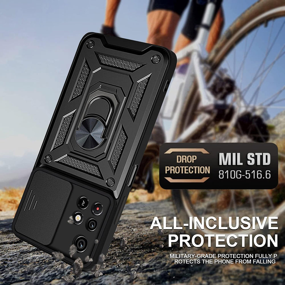 Techsuit - CamShield Series - Xiaomi Redmi 10 2021 / Redmi 10 2022 - Black