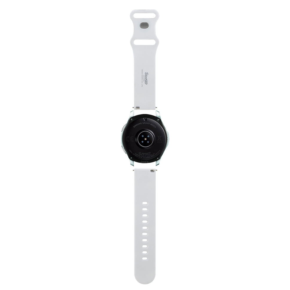 Hello Kitty - Strap Silicone Heads & Stripes (HKUWLSDIESK)-Samsung Watch (46mm)/Watch 3, Huawei Watch GT 2/GT 3 (46mm)- 