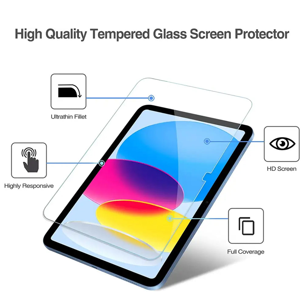 Lito - 2.5D Classic Glass - iPad 10 (2022) 10.9 / 11 (2025) - Clear