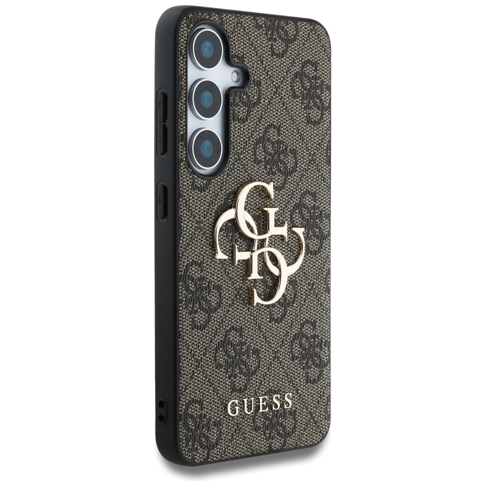 Guess - Hardcase 4G Big Metal Logo (GUHCS25M4GMGBR) - Samsung Galaxy S25 Plus - Brown