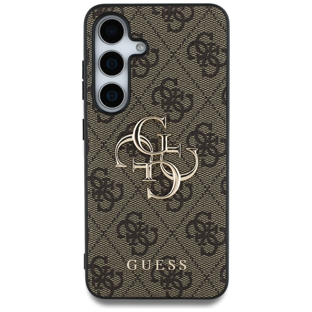 Guess - Hardcase 4G Big Metal Logo (GUHCS25M4GMGBR) - Samsung Galaxy S25 Plus - Brown