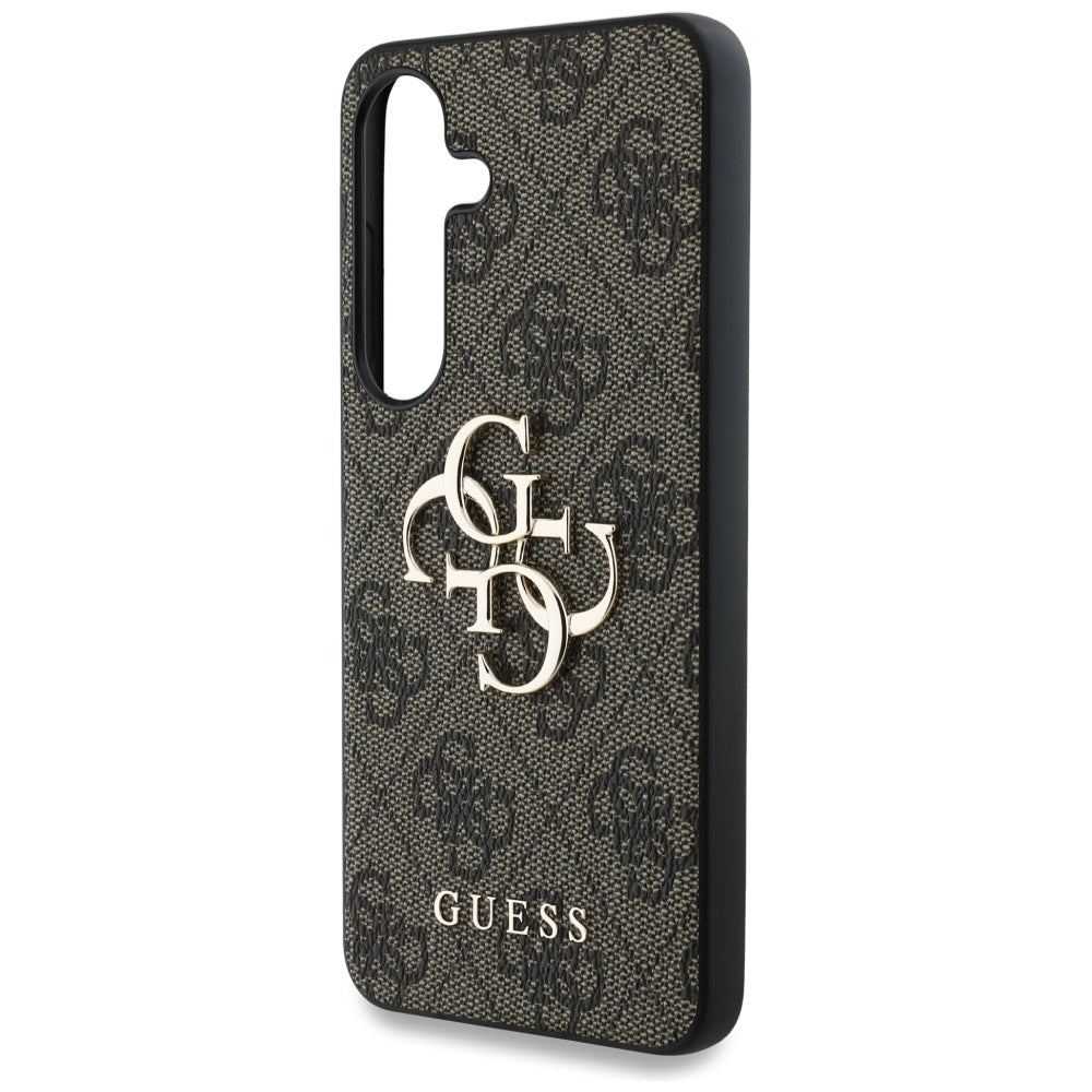 Guess - Hardcase 4G Big Metal Logo (GUHCS25M4GMGBR) - Samsung Galaxy S25 Plus - Brown