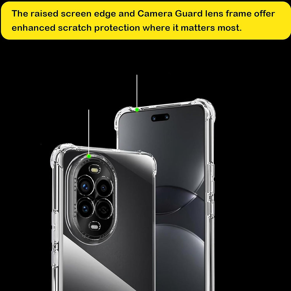 Techsuit - Shockproof Clear Silicone - Huawei nova 13 - Clear