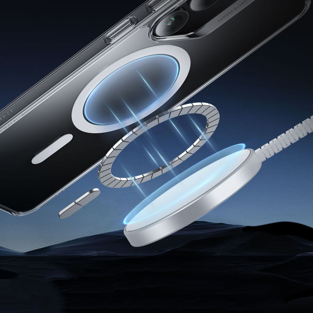 ESR - Classic Hybrid HaloLock - Samsung Galaxy S25 Plus - Clear