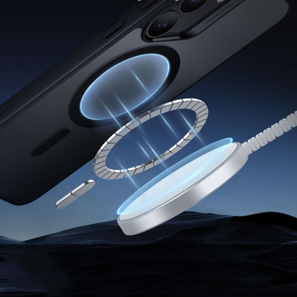 ESR - Classic Hybrid HaloLock - Samsung Galaxy S25 Plus - Frosted Black