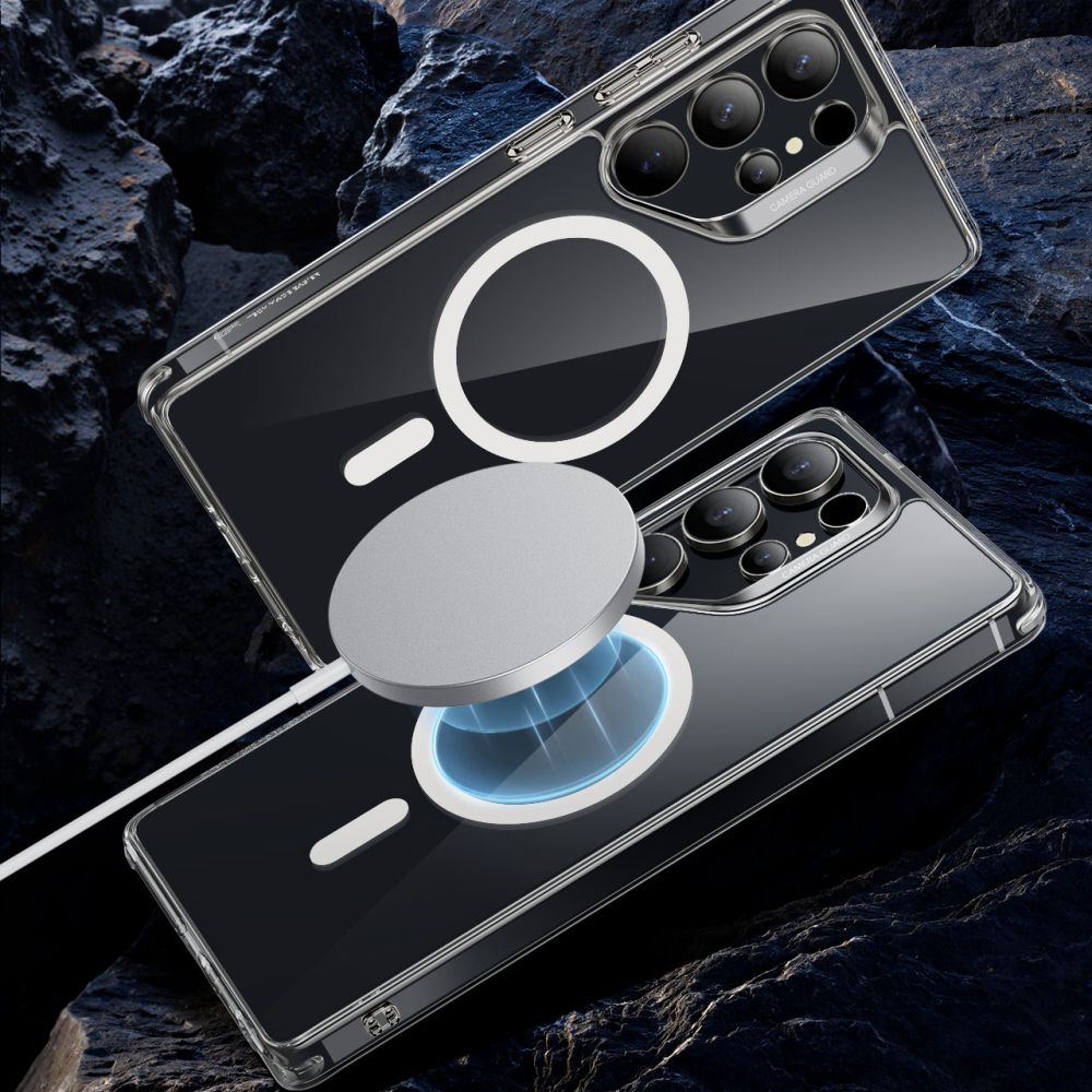 ESR - Classic Hybrid HaloLock - Samsung Galaxy S25 Ultra - Clear