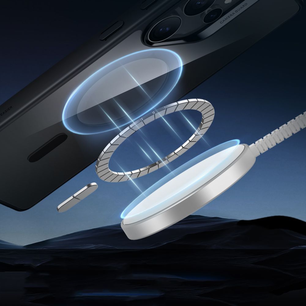 ESR - Classic Hybrid HaloLock - Samsung Galaxy S25 Ultra - Clear Black