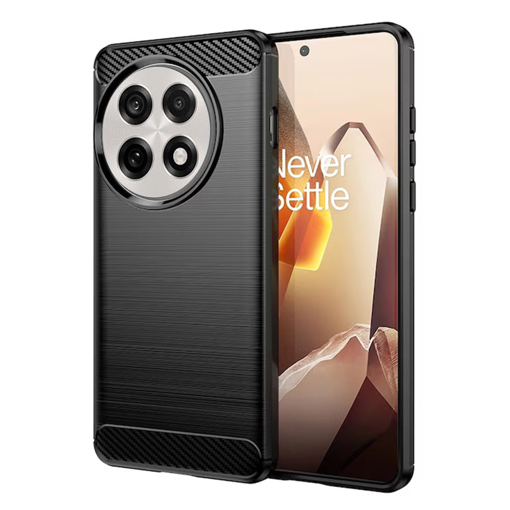 Techsuit - Carbon Silicone - OnePlus 13R - Black