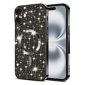 Techsuit - Luxury Glitter MagSafe - iPhone 16 Plus - Black