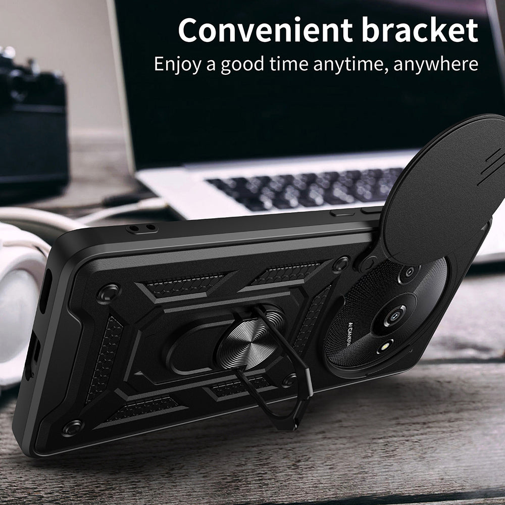 Techsuit - CamShield Series - Xiaomi Redmi A3 / Redmi A3x - Black