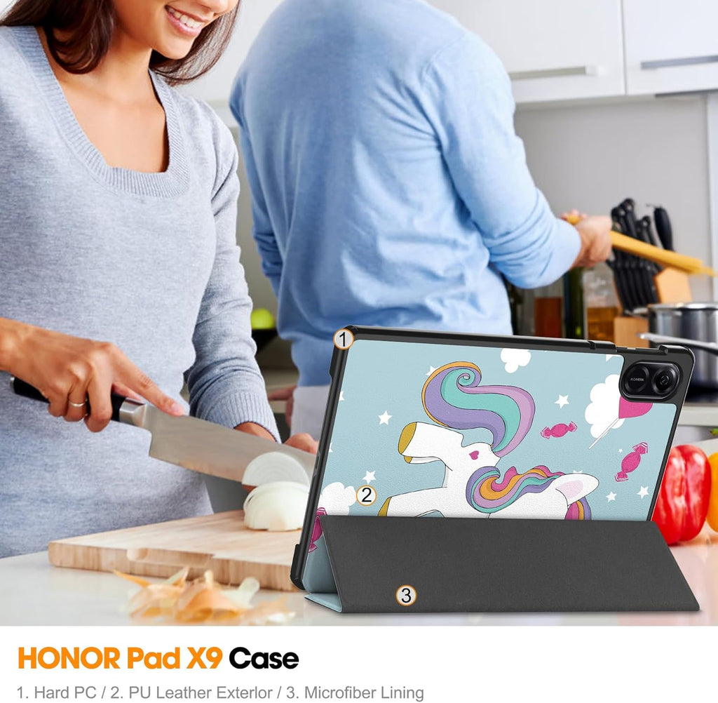 Techsuit - FoldPro - Honor Pad X8a - Unicorn