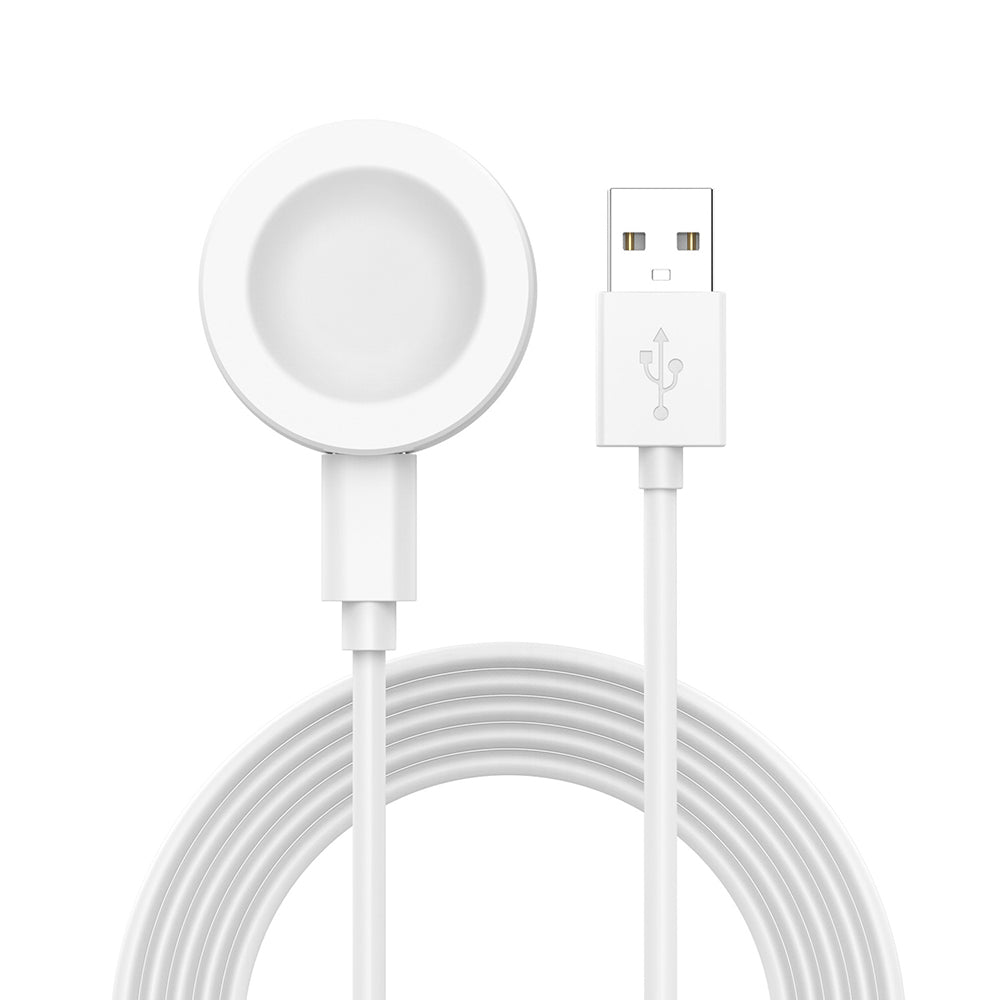 Techsuit - SmartWatch Wireless Charging Cable (THC2) - for Huawei Watch GT5 Pro/GT5 /4/4 Pro/Ultimate/GT3 SE/Buds - Whit