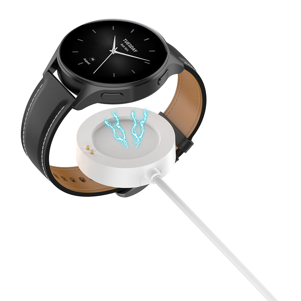 Techsuit - SmartWatch Wireless Charging Cable (TXC5) - for Xiaomi Watch S4/2/S3/H1/Watch2 Pro/Watch S2 - White