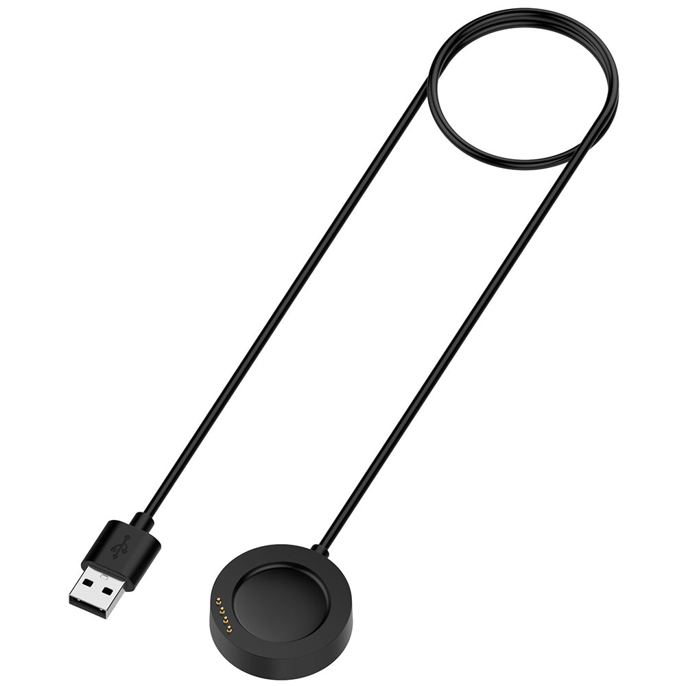 Techsuit - SmartWatch Wireless Charging Cable (TXC9) - for Xiaomi Watch S4 Sport, USB - Black