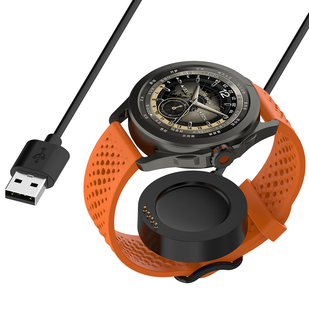 Techsuit - SmartWatch Wireless Charging Cable (TXC9) - for Xiaomi Watch S4 Sport, USB - Black