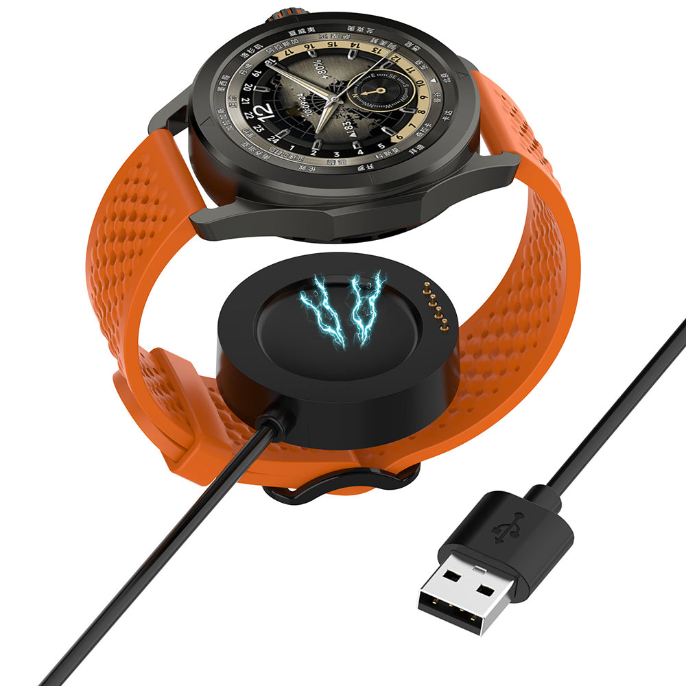 Techsuit - SmartWatch Wireless Charging Cable (TXC9) - for Xiaomi Watch S4 Sport, USB - Black