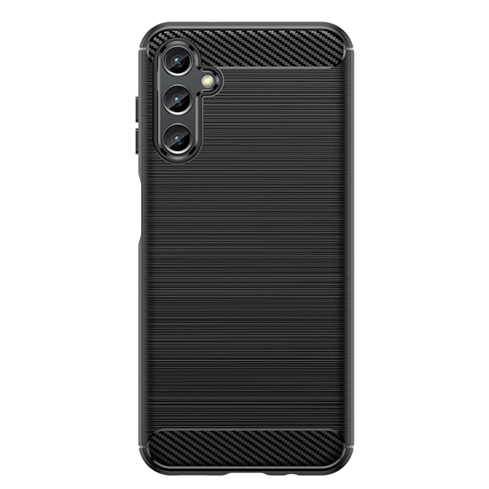 Techsuit - Carbon Silicone - Samsung Galaxy A14 4G / A14 5G - Black