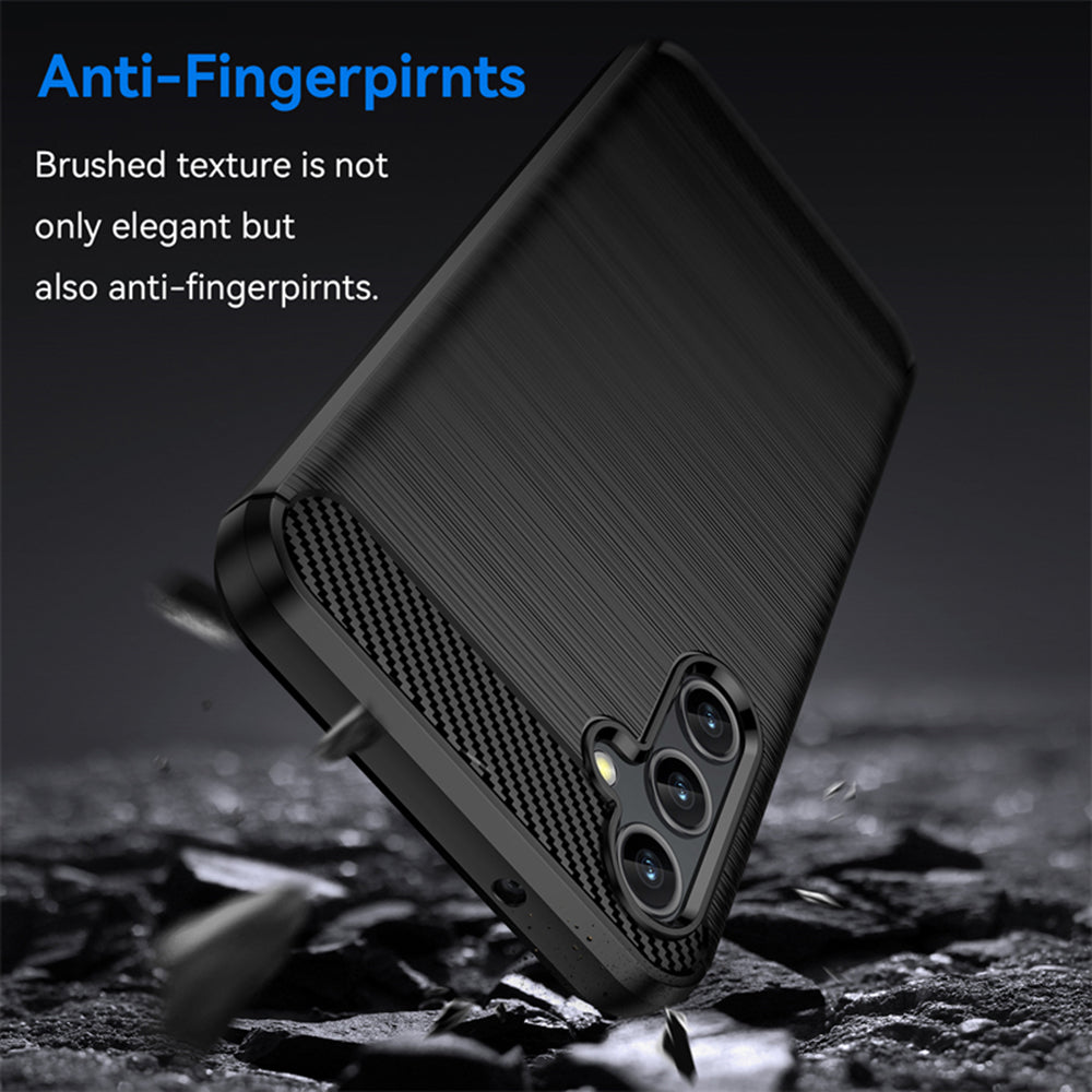Techsuit - Carbon Silicone - Samsung Galaxy A14 4G / A14 5G - Black