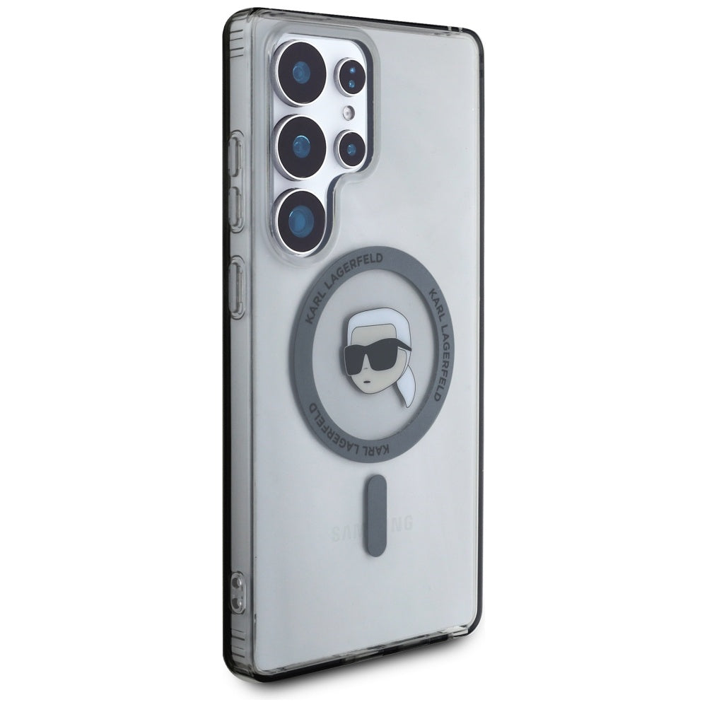Karl Lagerfeld - IML MagSafe (KLHMS25LHLSKIK) - Samsung Galaxy S25 Ultra - Karl`s Head