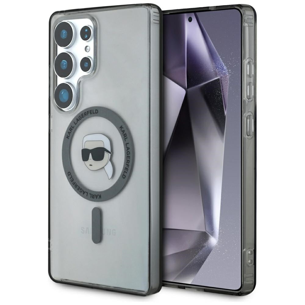 Karl Lagerfeld - IML MagSafe (KLHMS25LHLSKIK) - Samsung Galaxy S25 Ultra - Karl`s Head