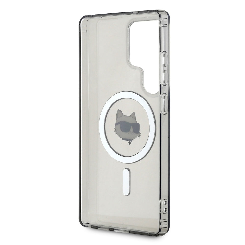 Karl Lagerfeld - IML MagSafe (KLHMS25LHLSCHK) - Samsung Galaxy S25 Ultra - Choupette`s Head