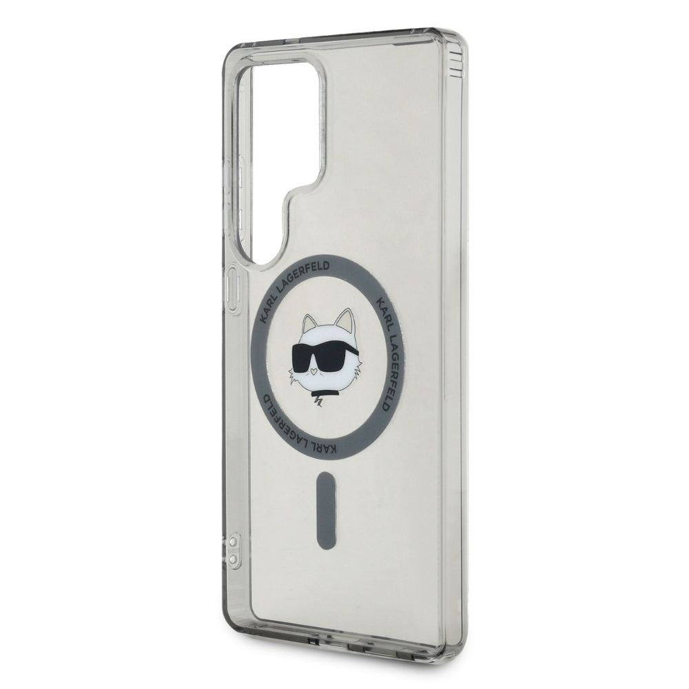Karl Lagerfeld - IML MagSafe (KLHMS25LHLSCHK) - Samsung Galaxy S25 Ultra - Choupette`s Head