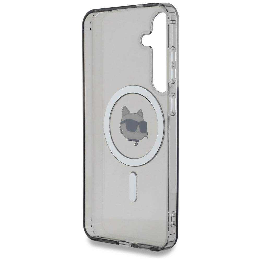Karl Lagerfeld - IML MagSafe (KLHMS25SHLSCHK) - Samsung Galaxy S25 - Choupette`s Head