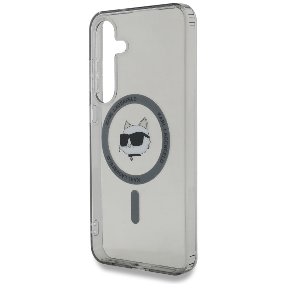 Karl Lagerfeld - IML MagSafe (KLHMS25SHLSCHK) - Samsung Galaxy S25 - Choupette`s Head