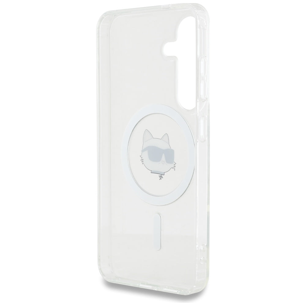 Karl Lagerfeld - IML MagSafe (KLHMS25SHLSCHH) - Samsung Galaxy S25 - Choupette`s Head