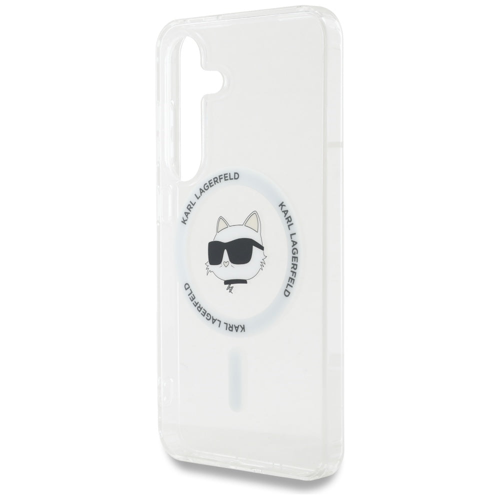 Karl Lagerfeld - IML MagSafe (KLHMS25SHLSCHH) - Samsung Galaxy S25 - Choupette`s Head