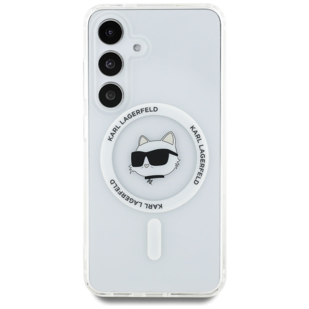 Karl Lagerfeld - IML MagSafe (KLHMS25SHLSCHH) - Samsung Galaxy S25 - Choupette`s Head