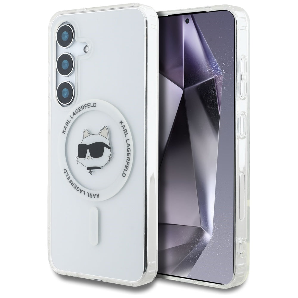 Karl Lagerfeld - IML MagSafe (KLHMS25SHLSCHH) - Samsung Galaxy S25 - Choupette`s Head