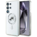 Karl Lagerfeld Husa de protectie Karl Lagerfeld IML MagSafe (KLHMS25LHLSKCH) compatibil cu Samsung Galaxy S25 Ultra, Met