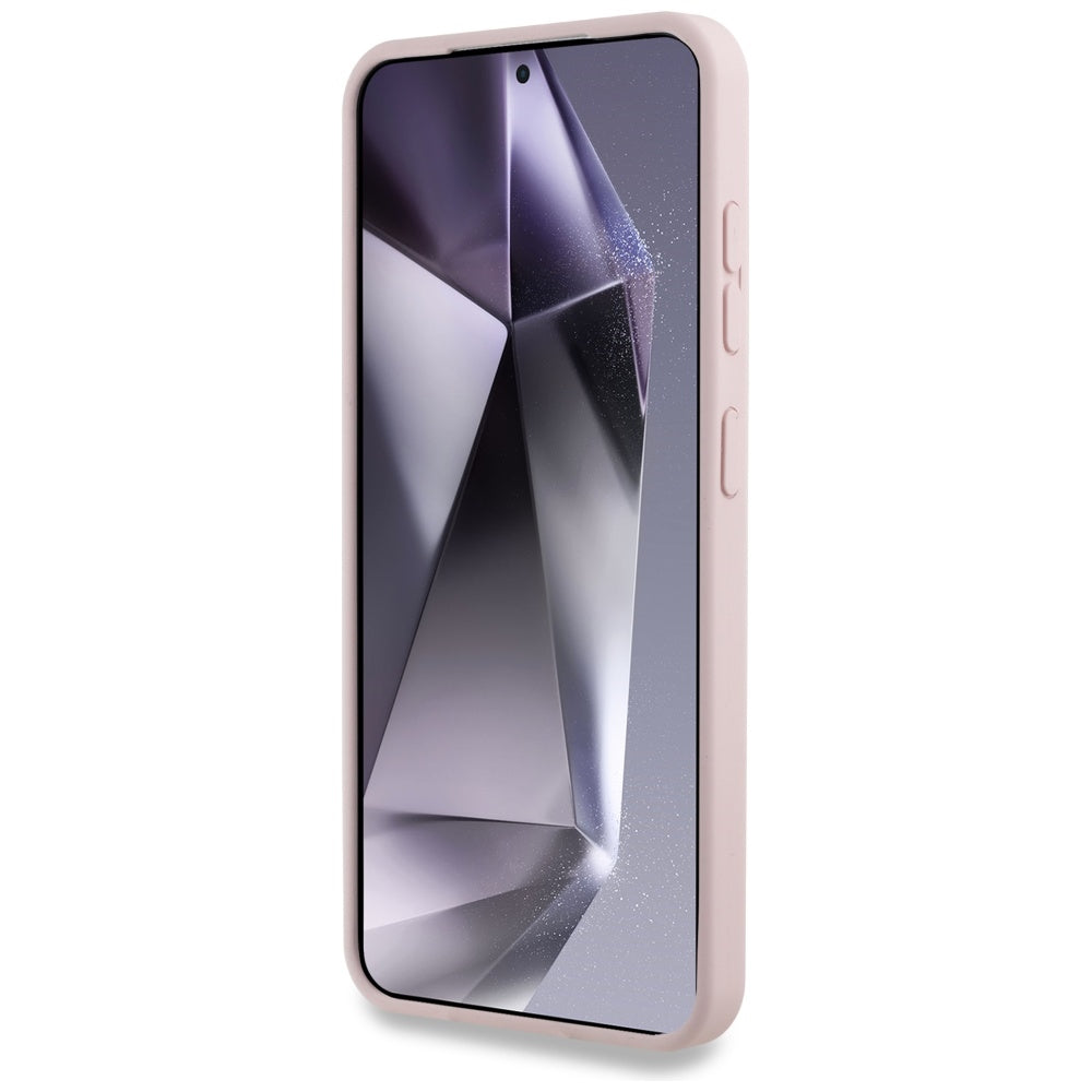 Karl Lagerfeld - Silicone Double Heads MagSafe (KLHMS25MSKCHTCP) - Samsung Galaxy S25 Plus - Pink