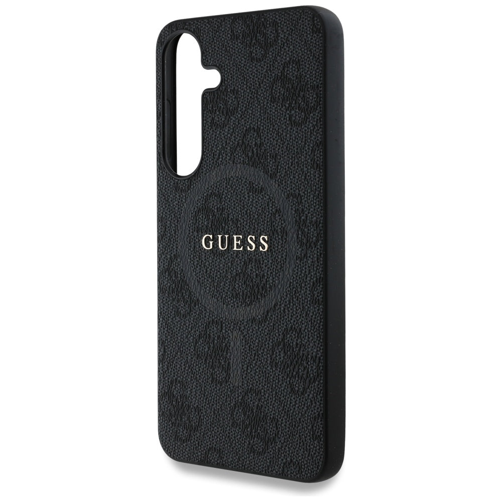 Guess - 4G Ring Classic Logo MagSafe (GUHMS25MG4GFRK) - Samsung Galaxy S25 Plus - Black