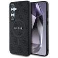 Guess - 4G Ring Classic Logo MagSafe (GUHMS25MG4GFRK) - Samsung Galaxy S25 Plus - Black