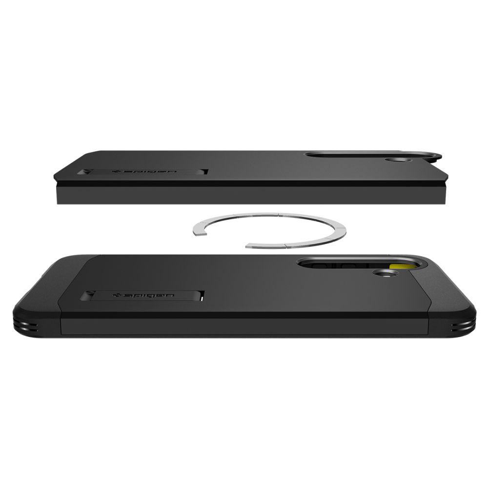 Spigen Husa de protectie Spigen Tough Armor MagSafe (ACS09008) compatibil cu Samsung Galaxy S25, Negru – imagine 6