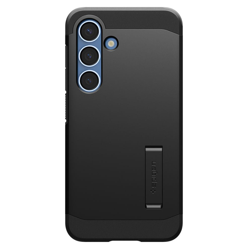 Spigen Husa de protectie Spigen Tough Armor MagSafe (ACS09008) compatibil cu Samsung Galaxy S25, Negru – imagine 2