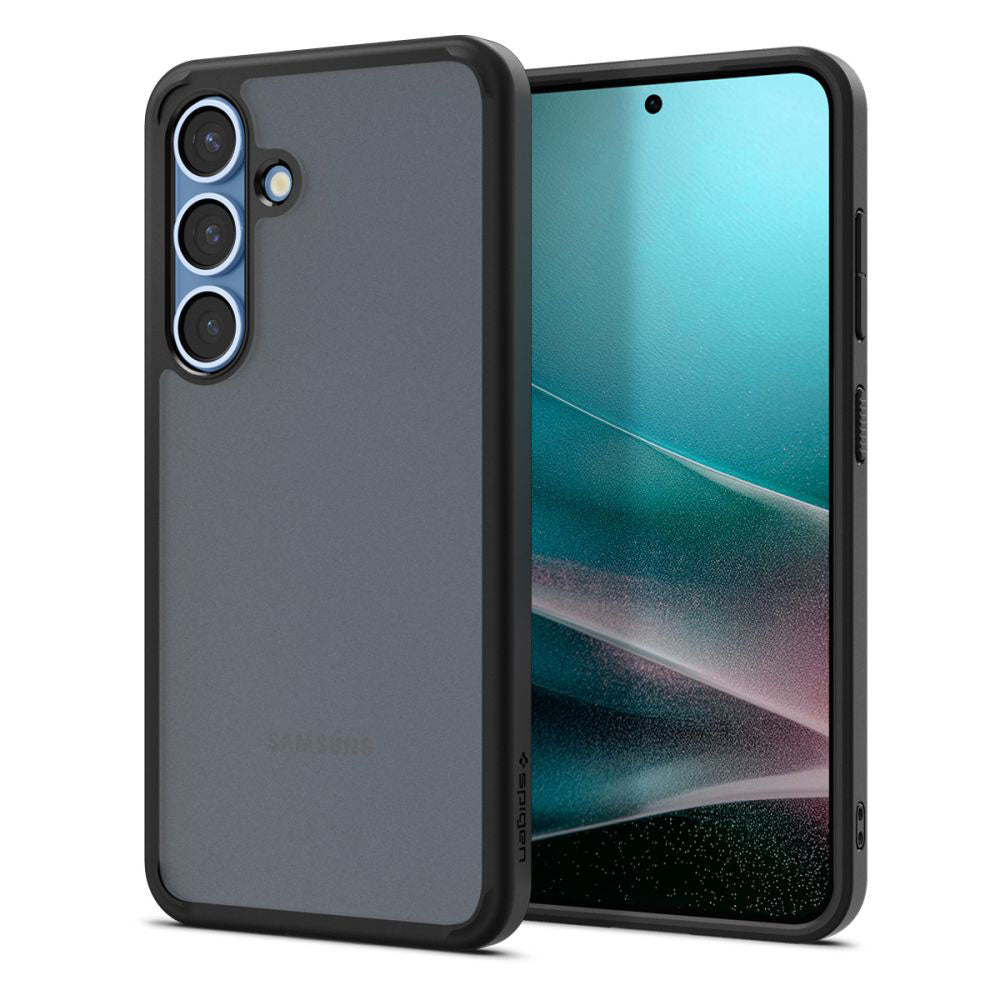 Spigen Husa de protectie Spigen Ultra Hybrid (ACS09007) compatibil cu Samsung Galaxy S25, Frost Black – imagine 2