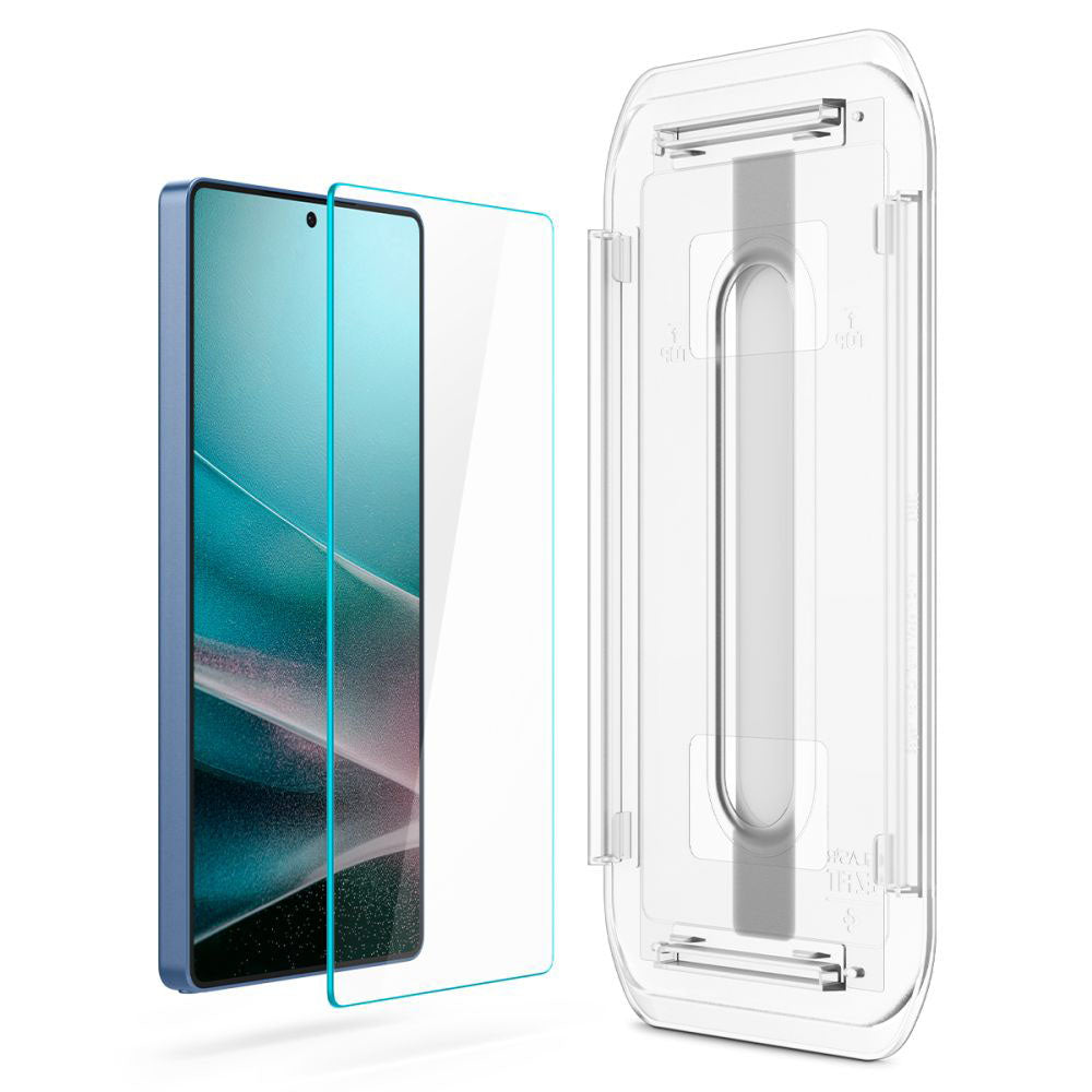 Spigen - (2 pack) Glas.tR EZ-FIT HD (AGL09082) - Samsung Galaxy S25 Ultra - Clear