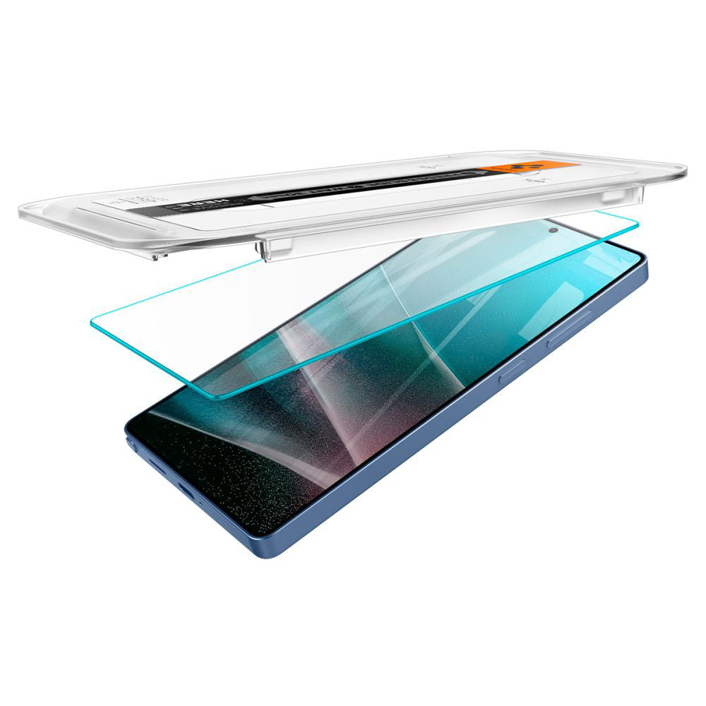 Spigen - (2 pack) Glas.tR EZ-FIT HD (AGL09082) - Samsung Galaxy S25 Ultra - Clear