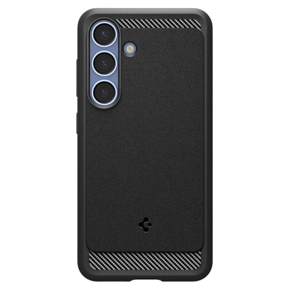 Spigen Husa de protectie Spigen Rugged Armor MagSafe (ACS08998) compatibil cu Samsung Galaxy S25, Negru Mat – imagine 4