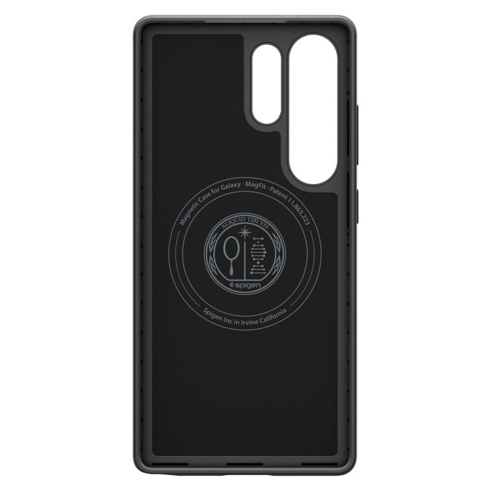 Spigen Husa de protectie Spigen Thin Fit MagSafe (ACS08946) compatibil cu Samsung Galaxy S25 Ultra, Negru – imagine 4