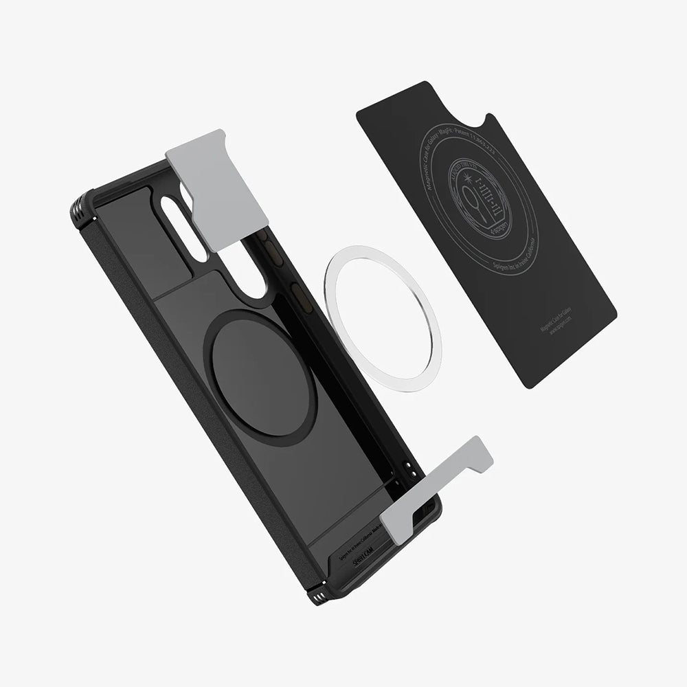 Spigen - Core Armor MagSafe (ACS08913) - Samsung Galaxy S25 Ultra - Matte Black