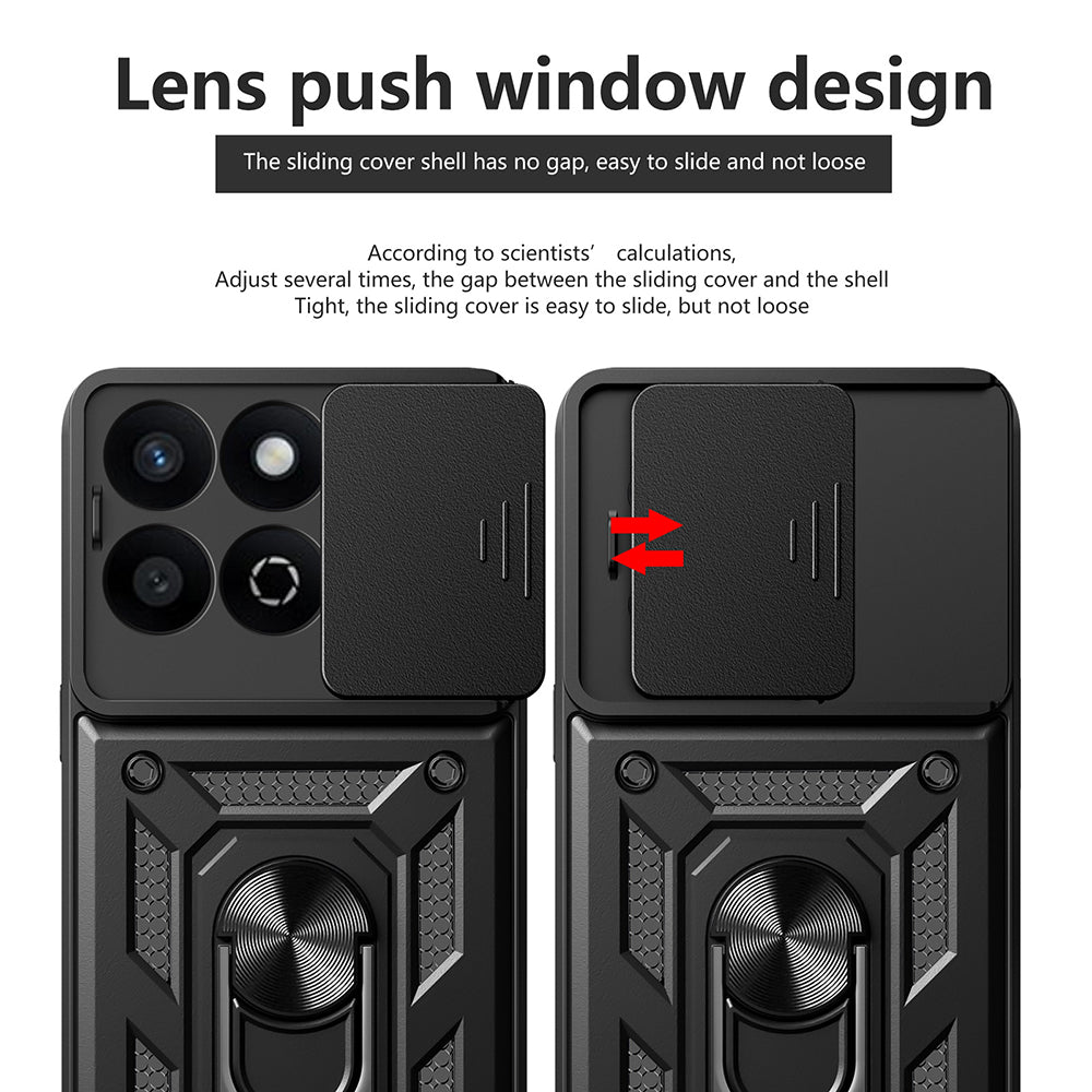 Techsuit - CamShield Series - Xiaomi Poco X7 Pro - Black