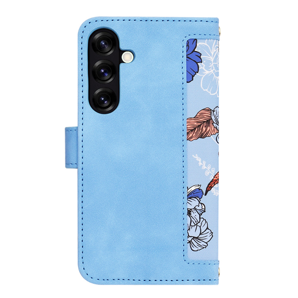 Techsuit - FlipCraft - Samsung Galaxy S25 Plus - Vibrant Blue