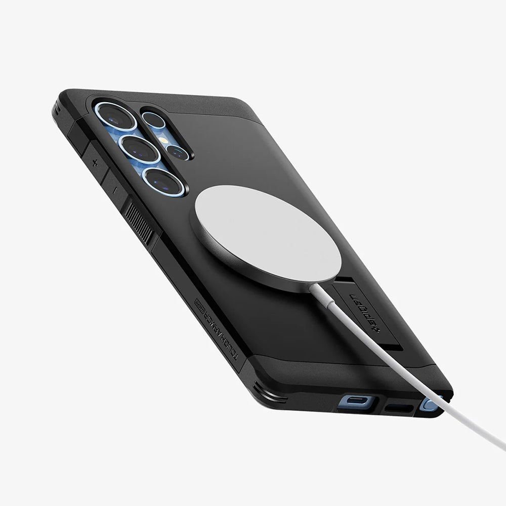 Spigen - Tough Armor MagSafe (ACS08964) - Samsung Galaxy S25 Ultra - Black
