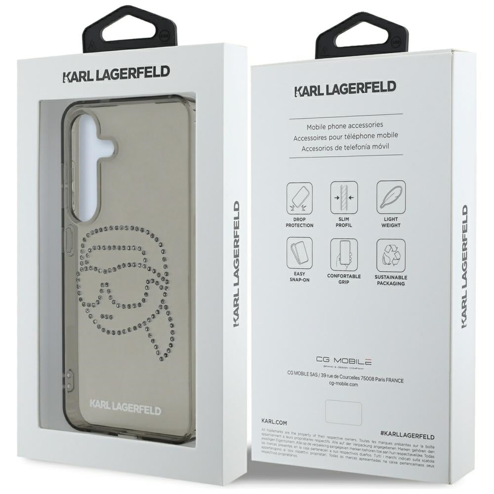 Karl Lagerfeld - IML Rhinestones (KLHCS25SHKHDCELK) - Samsung Galaxy S25 - Karl Head
